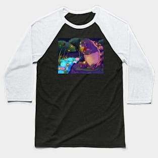 Fantasy Tortise Baseball T-Shirt